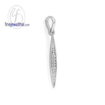 จี้เพชร จี้ทองคำขาว จี้เพชรแท้ - P1157DWG